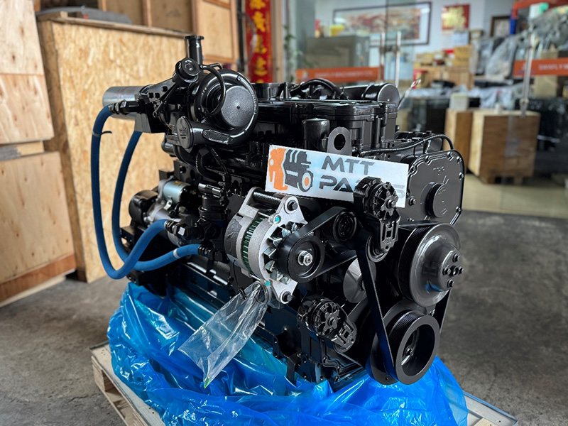 ورود جدید 6/8 !! Cummins Complete Engine SAA6D114E-3 PC300-8 برنامه بیل مکانیکی مازاد جدید-موتور کامل