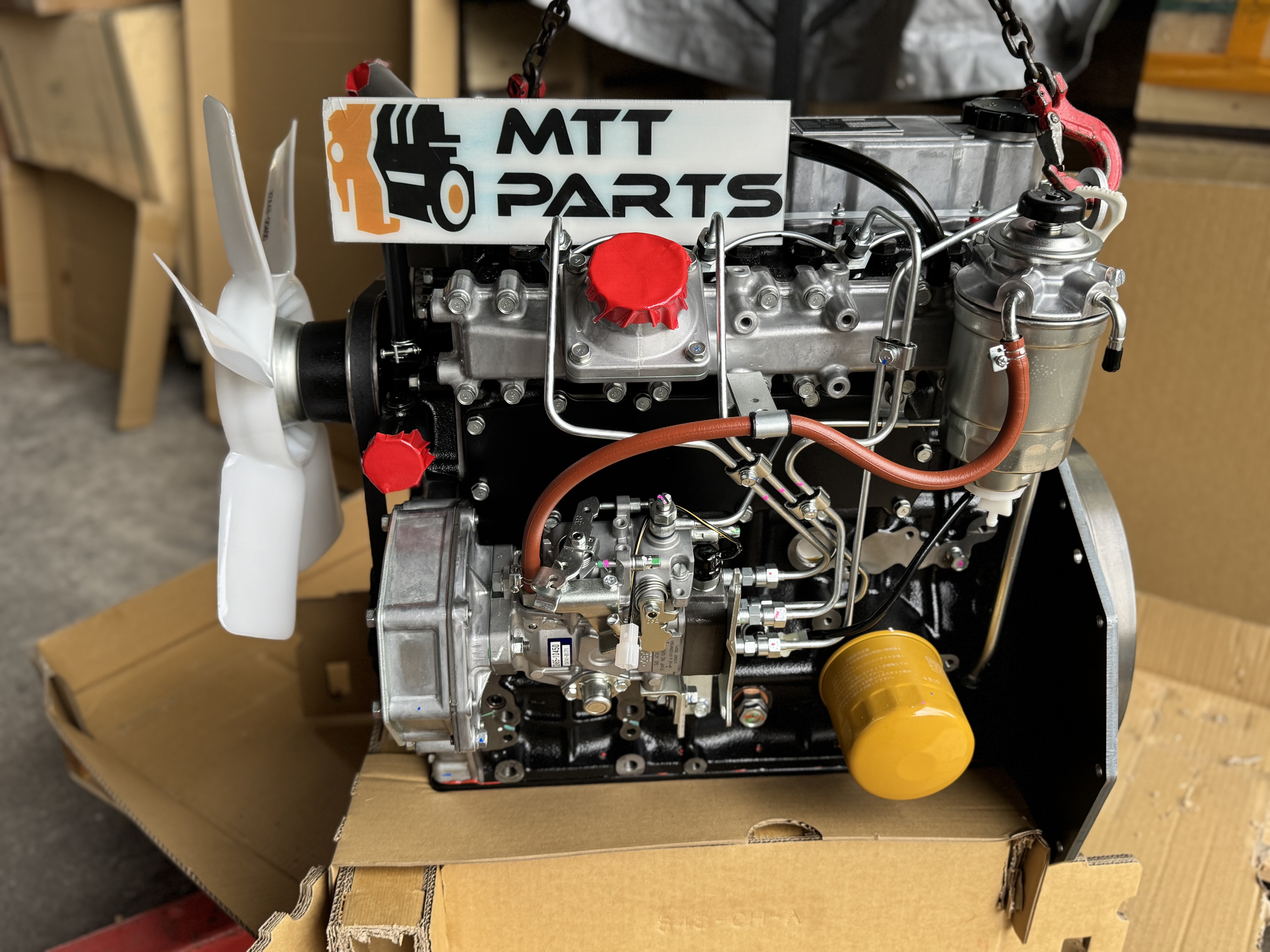 10 موتور جدید میتسوبیشی S4S تحویل مشتری شد