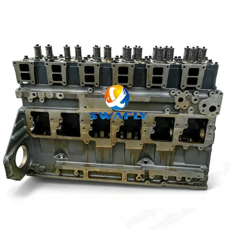نام تجاری جدید Komatsu SAA6D125E-2 مجموعه موتور بلوک بلند برای بیل مکانیکی PC400 PC450