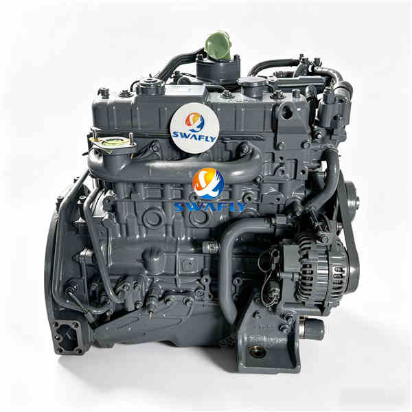 ISUZU اصل جدید 4JG1 موتور دیزل برای بیل مکانیکی